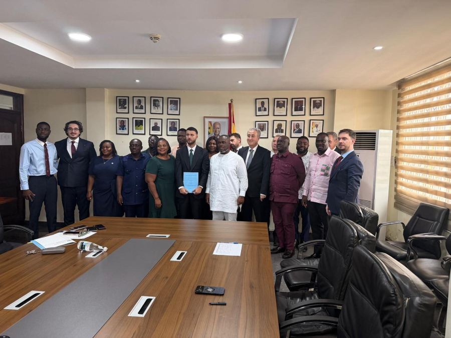 Housing Minister signs MoU with Turkish firms for project that will deliver 300k cubic metres of treated water per day in Accra