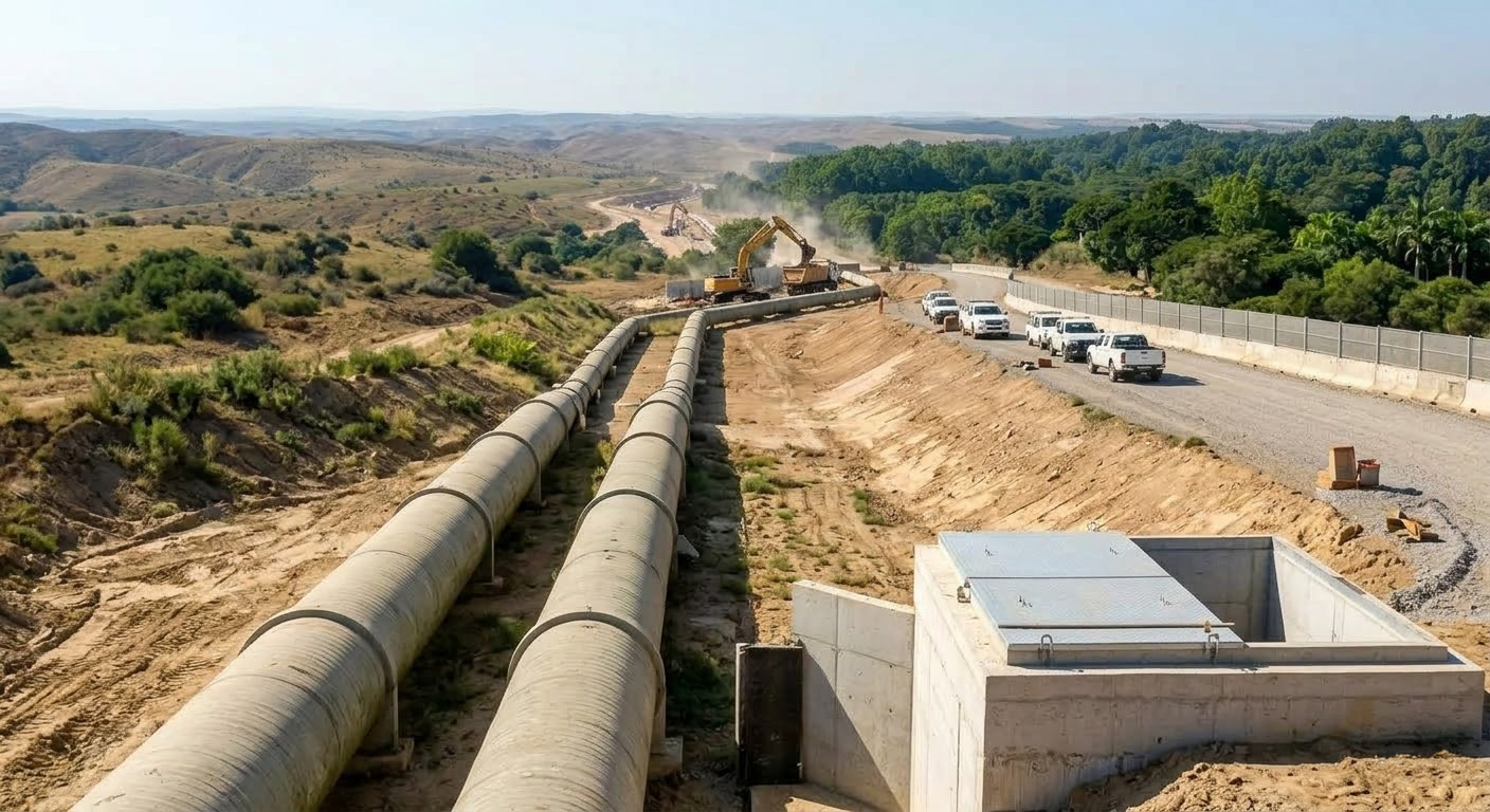Singapore East-West Water Conveyance Tunnel and Main Transmission Line