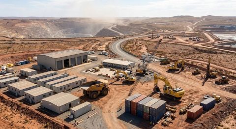 Mining Site Construction and Operation