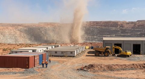 Mining Site Construction and Operation