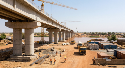 Mali - Projet de pont sur le fleuve Niger à Ségou et de routes d'accès